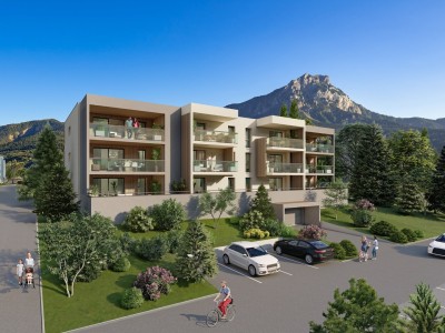 APARTMENT 3 ROOMS NEW FOR SALE - NEW REAL ESTATE - SAVINES LE LAC