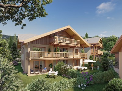 APARTMENT 2 ROOMS NEW FOR SALE - NEW REAL ESTATE - ST CHAFFREY