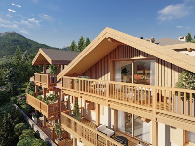 APARTMENT 2 ROOMS NEW FOR SALE - NEW REAL ESTATE - ST CHAFFREY