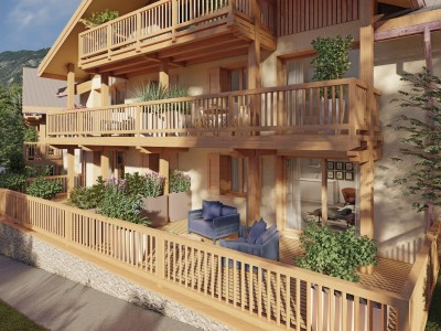 APARTMENT 2 ROOMS NEW FOR SALE - NEW REAL ESTATE - ST CHAFFREY
