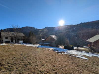 LAND FOR SALE - PELVOUX - 545 m2 - 99000€