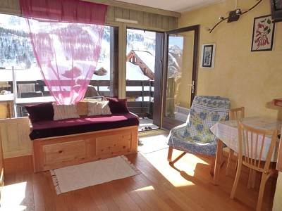 APARTMENT 1 ROOM - MONTGENEVRE VILLAGE - 25.84 m2 - SOLD