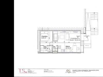 APPARTEMENT T2 - MONTGENEVRE VILLAGE - 33.45 m2 - VENDU