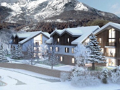 Type 2 + CABINE - LE MONETIER LES BAINS - 40.55 m2 - VENDU
