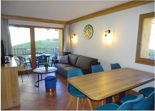 APARTMENT 3 ROOMS FOR SALE - MONTGENEVRE RESIDENCE DE TOURISME - 43.38 m2 - 169 000 €