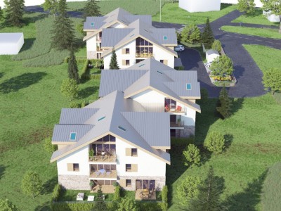 APPARTEMENT T3 NEUF A VENDRE - LE MONETIER LES BAINS - 55.17 m2 - 330000 €