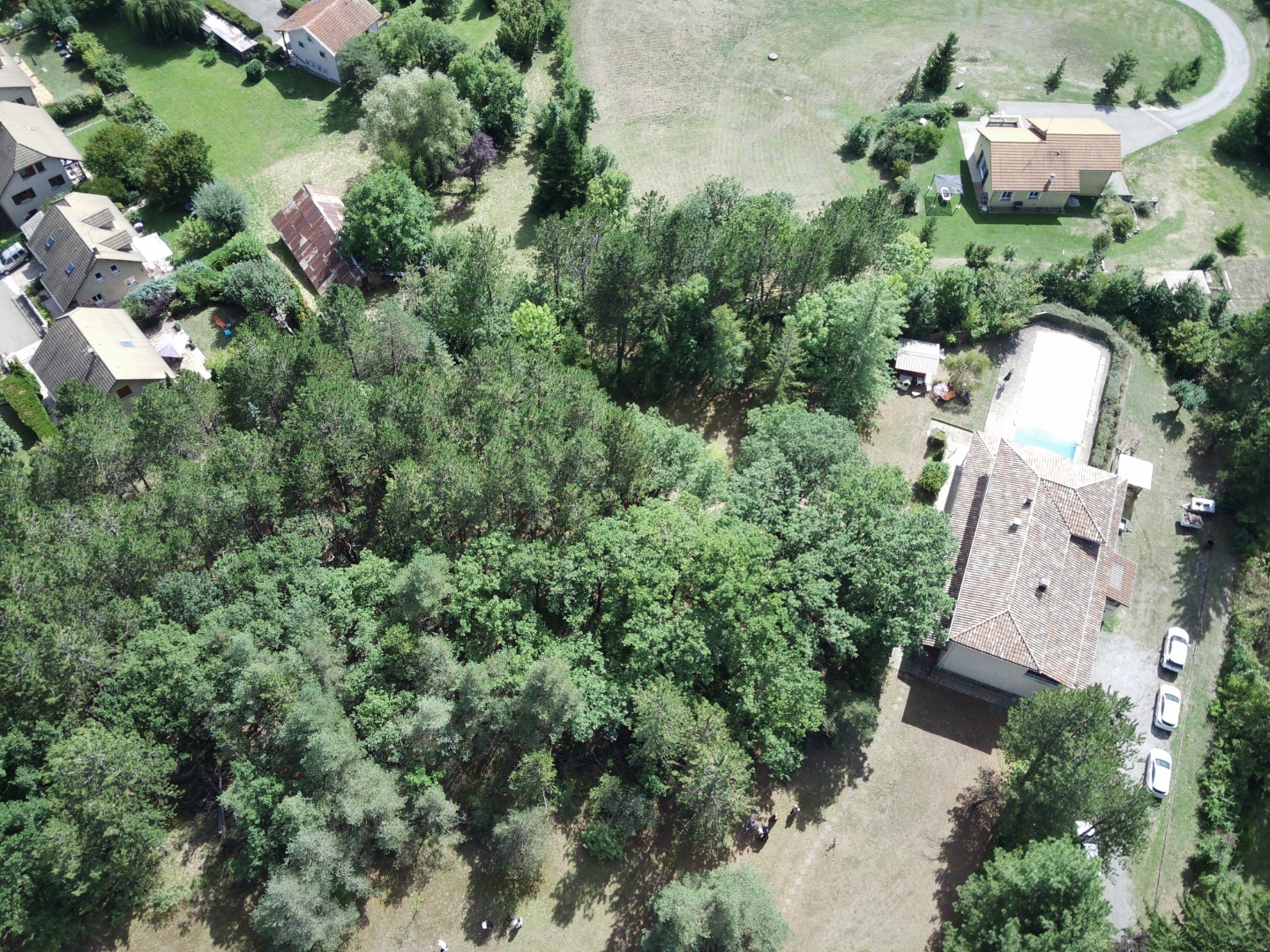 Vue aerienne Le bois des loups- Programme neuf GAP